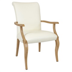 Washington Wood-Look Metal Resident Chair